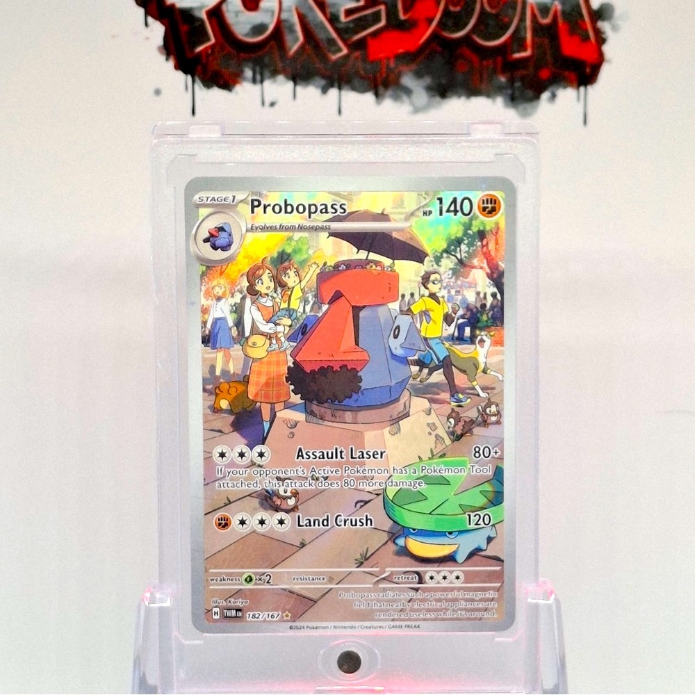 Probopass NM Twilight Masquerade 182/167 Pokemon TCG